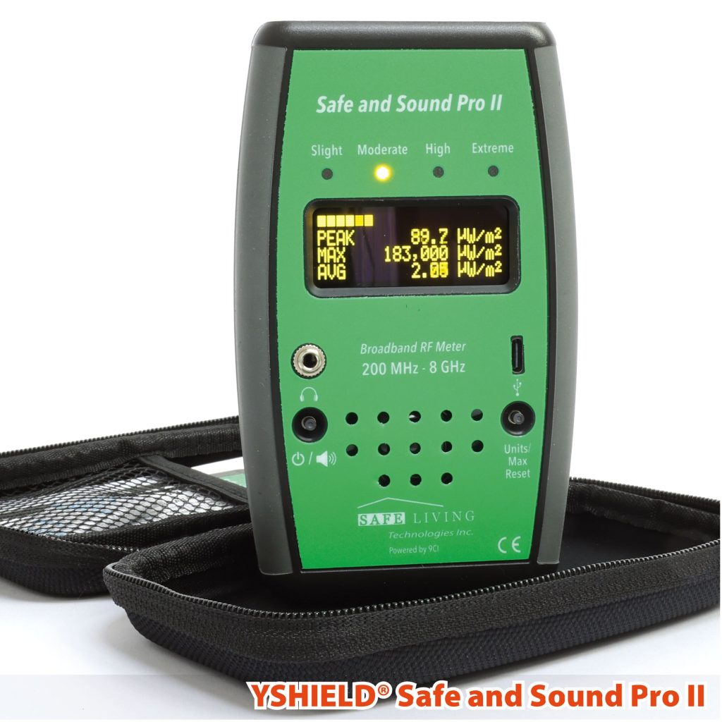 Safe & Sound PRO2, Måler til WiFi, mobil, bluetooth og 5G